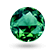 green gemstone